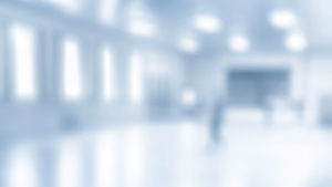 blurred office background